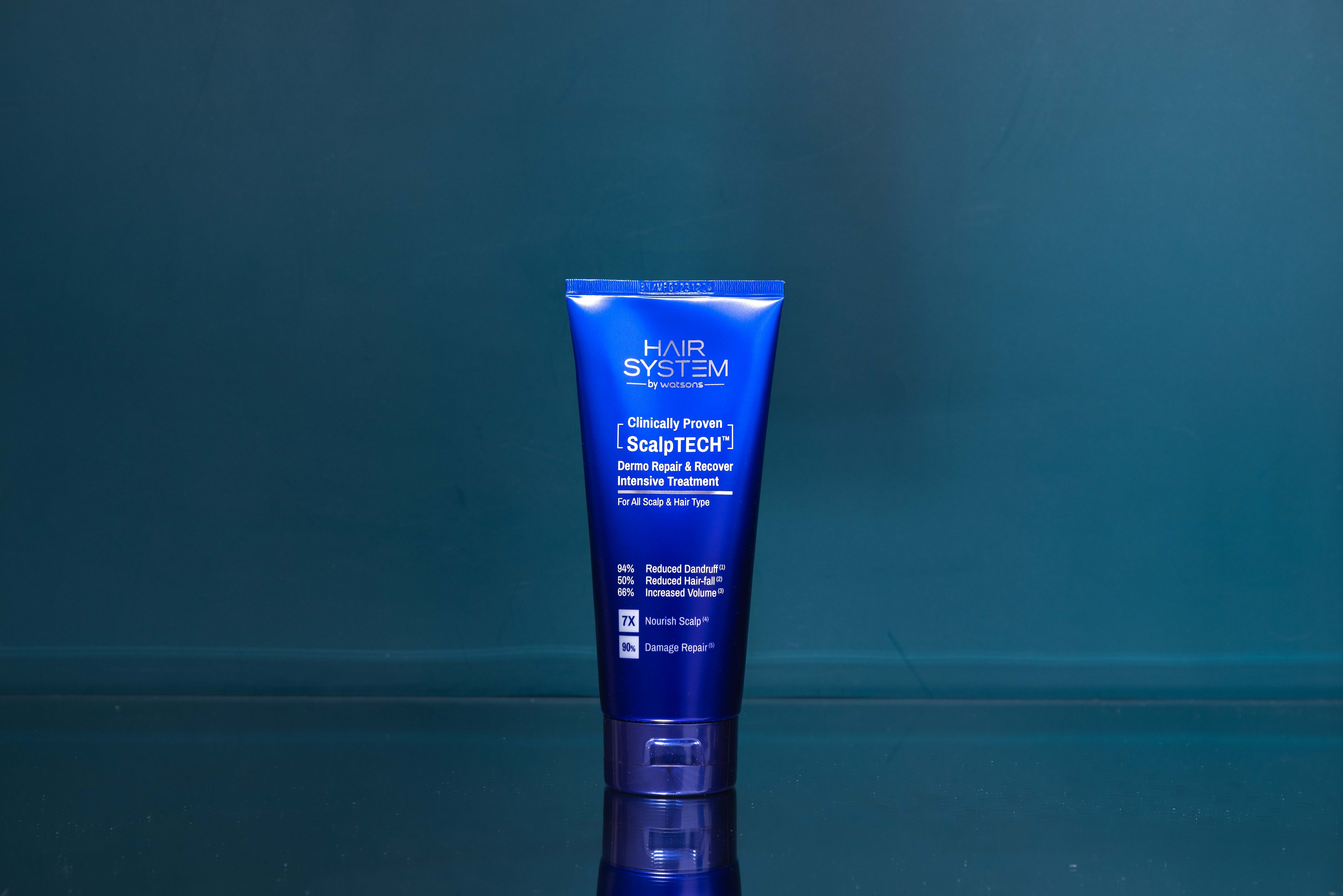 第三步：Hair System by Watsons ScalpTECH Dermo 修復強效護理髮膜