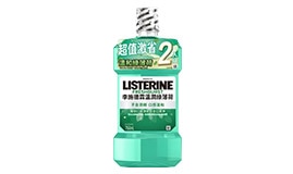 【李施德霖】溫潤綠薄荷無酒精漱口水750ml+750ml