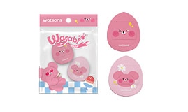 【Watsons】WASABI BEAR 受寵愛手指粉撲2入