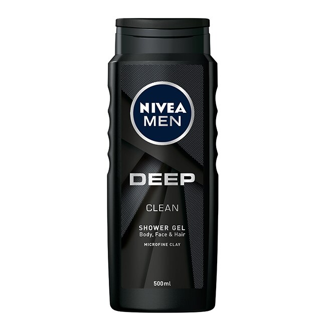 Nivea 妮維雅 妮維雅男士清新淨爽沐浴露500ml 屈臣氏watsons