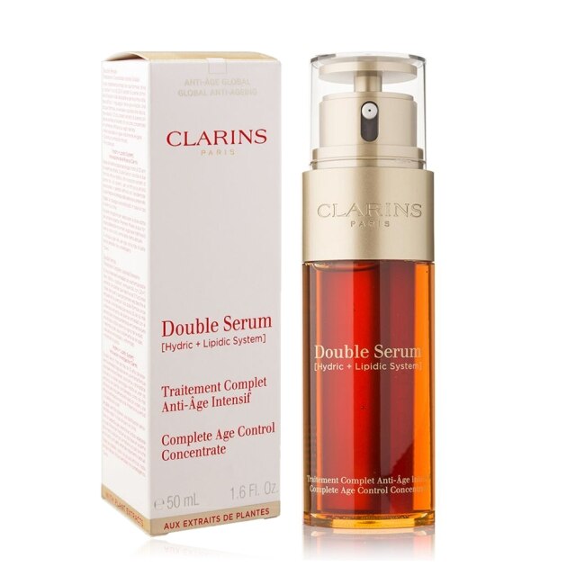 Clarins Clarins 克蘭詩黃金雙激萃 超級精華50ml 屈臣氏watsons